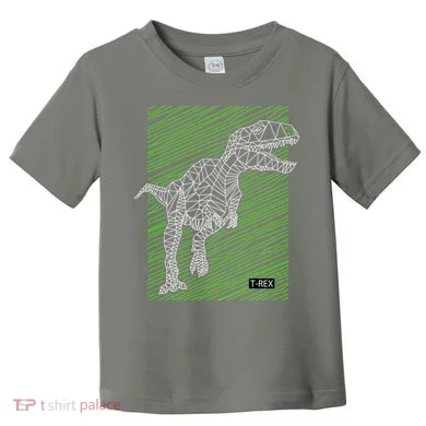 T Rex Illustration Toddler T-Shirt