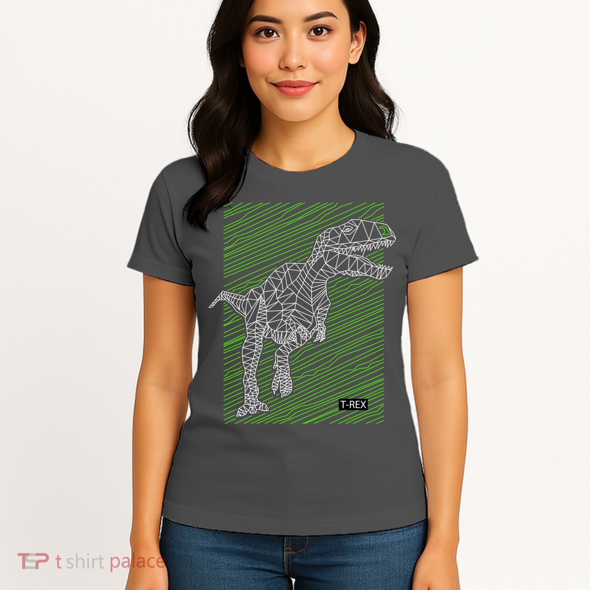 T Rex Illustration Women's T-Shirt