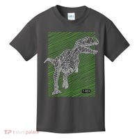T Rex Illustration Kids T-Shirt thumb 0