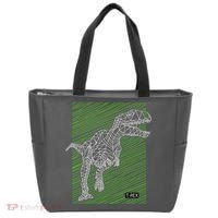 T Rex Illustration Tote Bag thumb 0