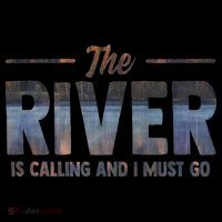 The River Is Calling I Must Go White Water Rafting Boating Women's T-Shirt thumb 6