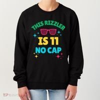 This Rizzler Is 11 Birthday Eleven 11 Birthday Women's Sweatshirt thumb 0