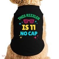 This Rizzler Is 11 Birthday Eleven 11 Birthday Doggie Tank thumb 0