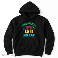 This Rizzler Is 11 Birthday Eleven 11 Birthday Hoodie thumb 0