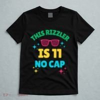 This Rizzler Is 11 Birthday Eleven 11 Birthday T-Shirt thumb 5