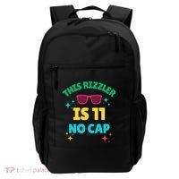 This Rizzler Is 11 Birthday Eleven 11 Birthday Backpack thumb 0