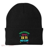 This Rizzler Is 11 Birthday Eleven 11 Birthday Beanie thumb 0