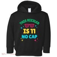 This Rizzler Is 11 Birthday Eleven 11 Birthday Toddler Hoodie thumb 0