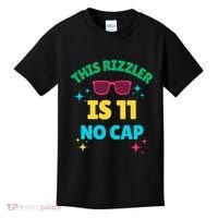 This Rizzler Is 11 Birthday Eleven 11 Birthday Kids T-Shirt thumb 0
