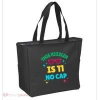 This Rizzler Is 11 Birthday Eleven 11 Birthday Tote Bag thumb 2