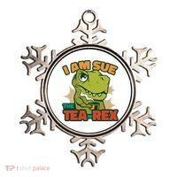 T Rex I Am Sue The Teafunny Giftrex Funny Trex Dinosaur Ing Tea Gift Ornament thumb 0