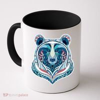 Tribal bear  Coffee Mug thumb 0