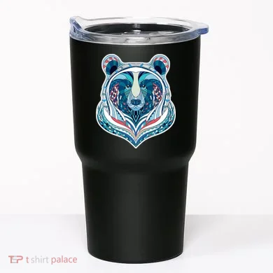 Tribal bear Tumbler