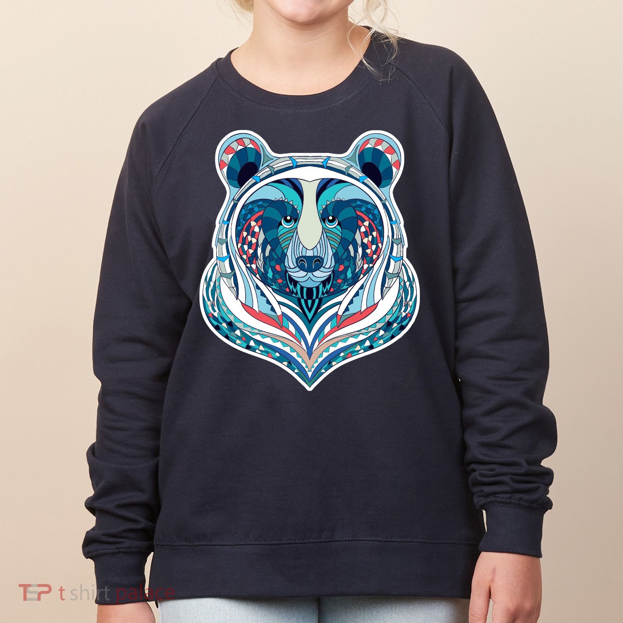Tribal bear  Women's Sweatshirt
