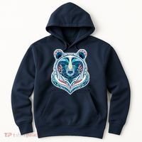 Tribal bear  Hoodie thumb 0