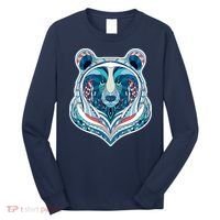 Tribal bear  Long Sleeve Shirt thumb 0