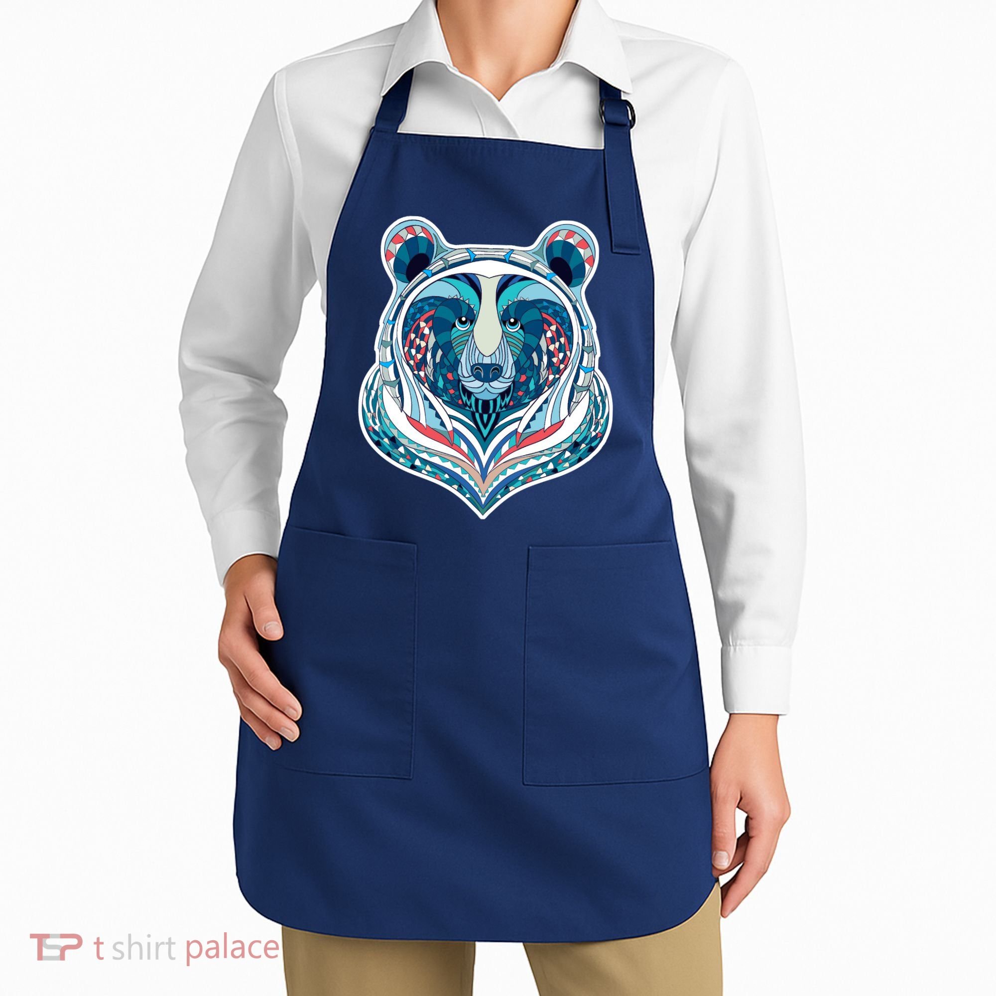 Tribal bear  Apron