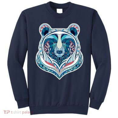 Tribal bear  Sweatshirt