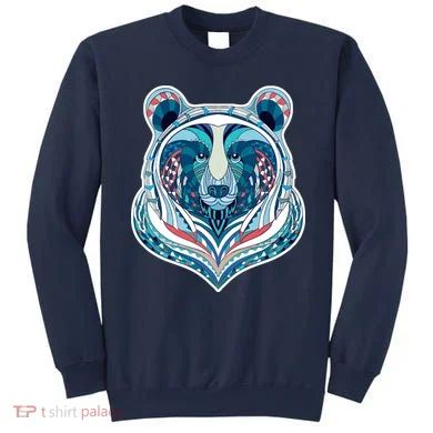 Tribal bear  Sweatshirt