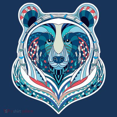 Tribal bear  Tote Bag