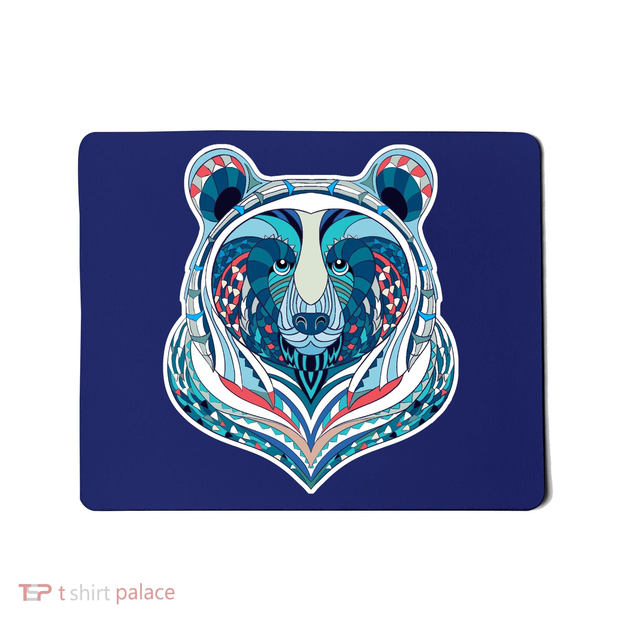 Tribal bear  Mousepad