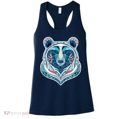 Tribal bear Women's Tank Top