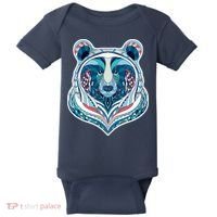 Tribal bear  Baby Bodysuit thumb 0