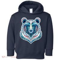 Tribal bear  Toddler Hoodie thumb 0