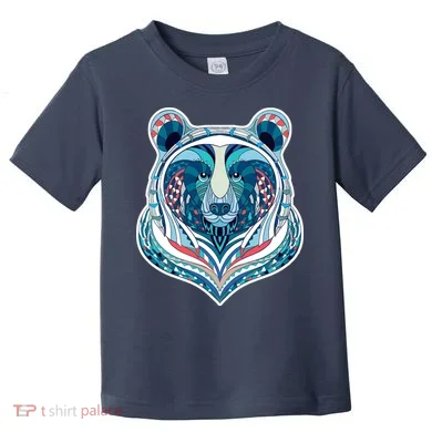Tribal bear Toddler T-Shirt