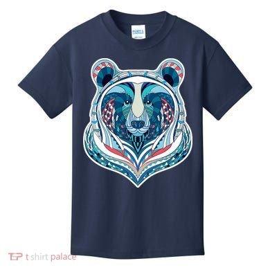 Tribal bear  Kids T-Shirt