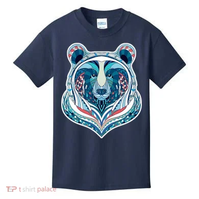 Tribal bear  Kids T-Shirt