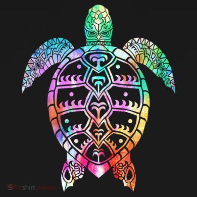 Tribal Colorful Turtle Backpack