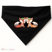 Tribal Foxes USA-Made Doggie Bandana thumb 0