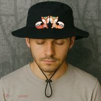 Tribal Foxes Bucket Hat thumb 2