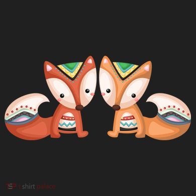 Tribal Foxes 12oz Stainless Steel Coffee Mug