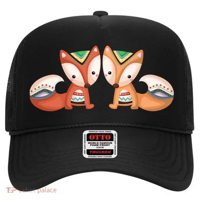 Tribal Foxes Hat