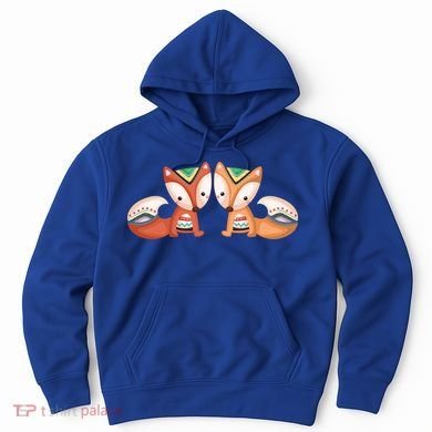 Tribal Foxes Hoodie
