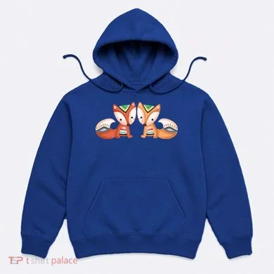 Tribal Foxes Hoodie