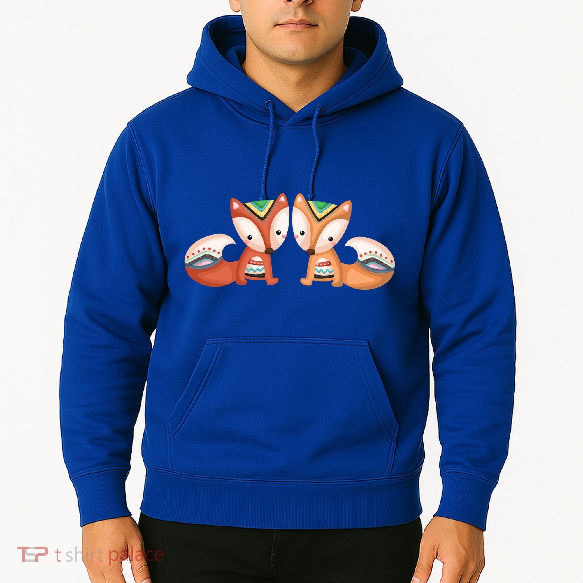 Tribal Foxes Hoodie