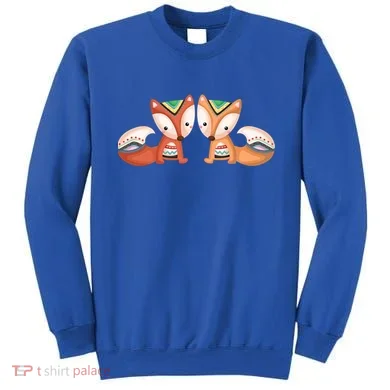 Tribal Foxes Sweatshirt