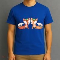 Tribal Foxes T-Shirt thumb 3