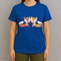 Tribal Foxes T-Shirt thumb 4