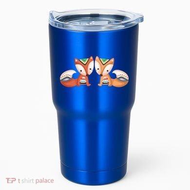 Tribal Foxes Tumbler