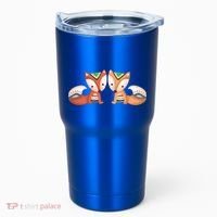 Tribal Foxes Tumbler thumb 0