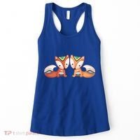 Tribal Foxes Women's Tank Top thumb 0