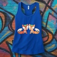 Tribal Foxes Women's Tank Top thumb 3