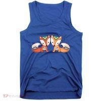 Tribal Foxes Tank Top thumb 0