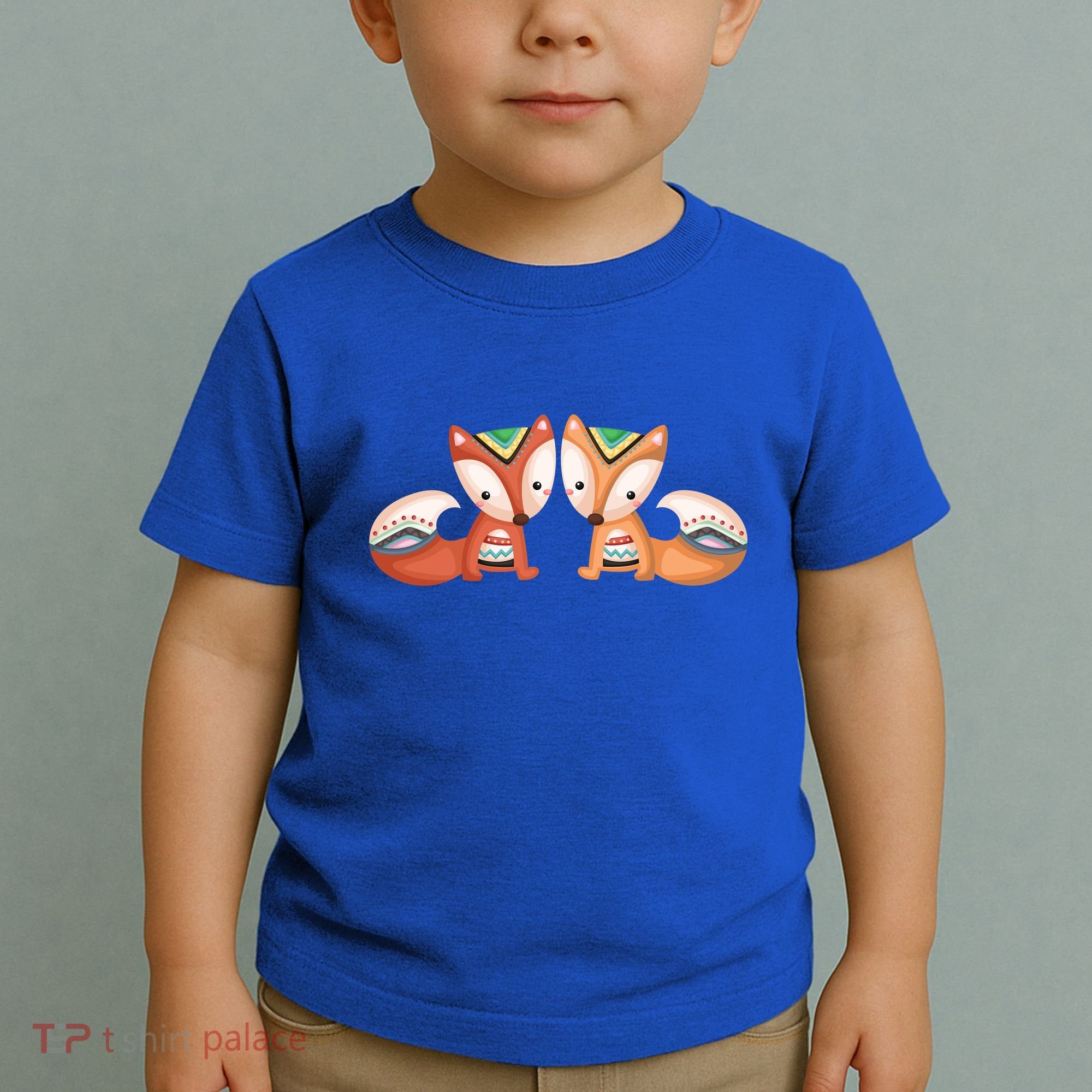 Tribal Foxes Toddler T-Shirt
