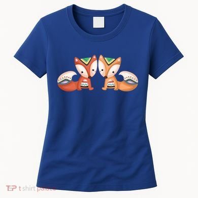 Tribal Foxes Women's T-Shirt