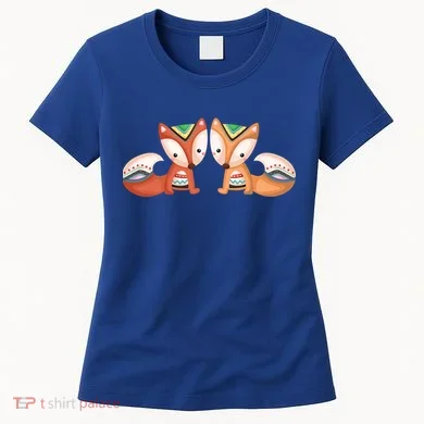 Tribal Foxes Women's T-Shirt